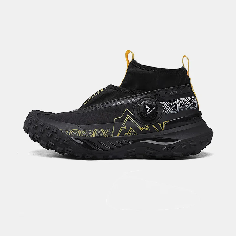 High quality men's full palm carbon plate cushioning professional training shoes Lightweight wear-resistant trail running shoes