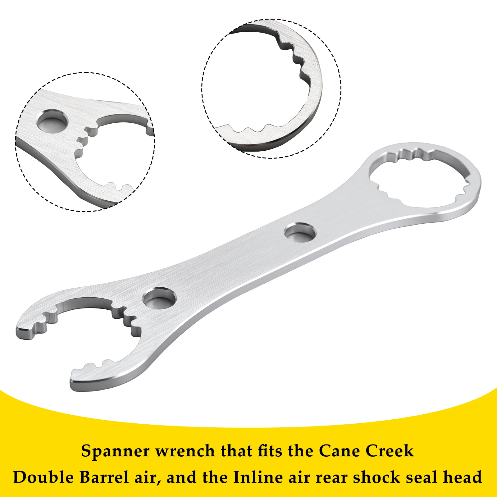 

Artudatech BCD0344 Ключ/инструмент с уплотнительной головкой - встроенный CC, клон для Cane Creek, двойной ствол