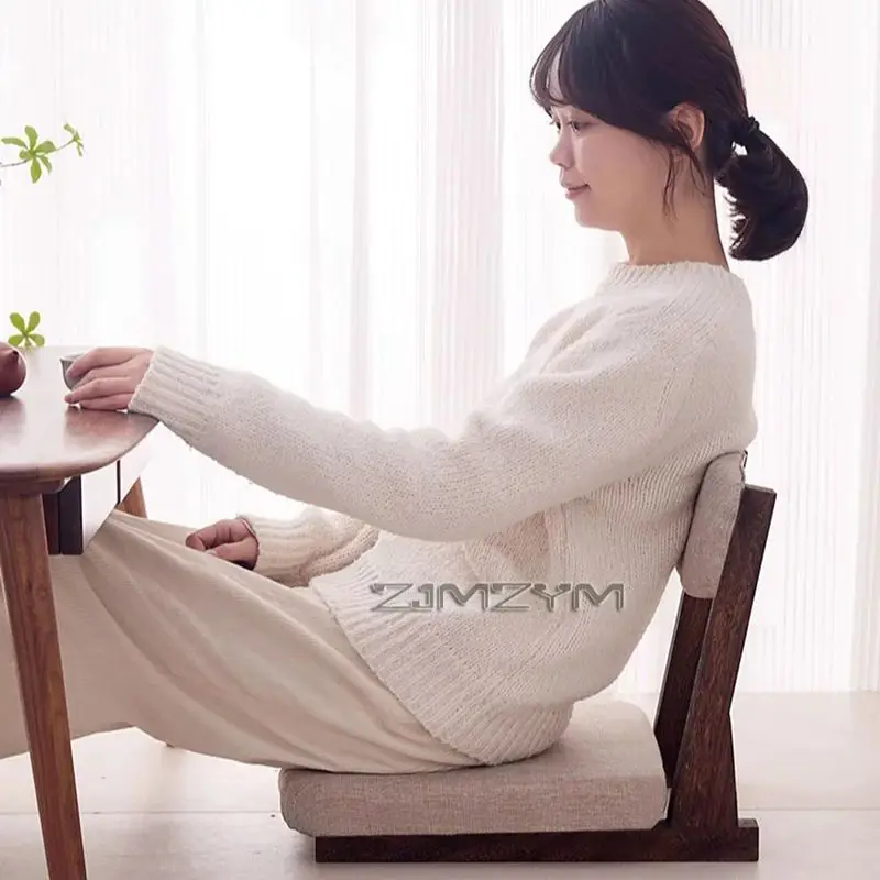 Lazy Sofa Tatami Legless Backrest Chair Element Minimali Floor Chair Cushion Sofa Set ,Recliners For Living Room Furniture image 3