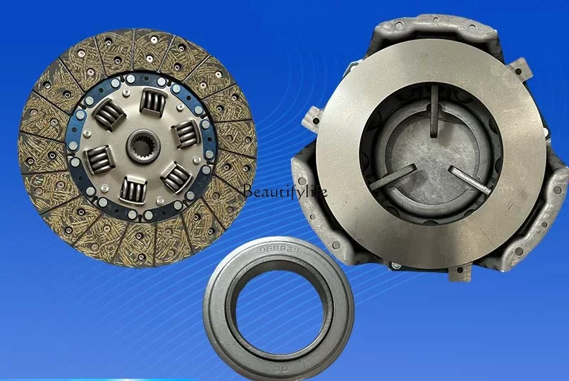 Forklift clutch pressure plate clutch plate three-piece set iron flow original factory