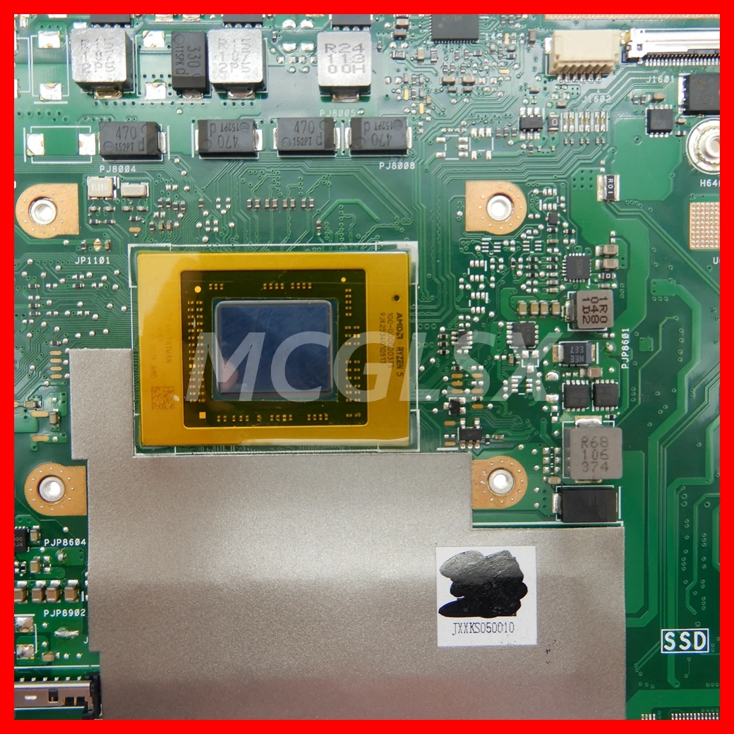 Imagem -03 - Asus Vivo Livro Placa-mãe para Laptop X421ua R55500u Cpu 16gb de Ram X421ua X521ua M433ua M533ua X421uay Mainboard