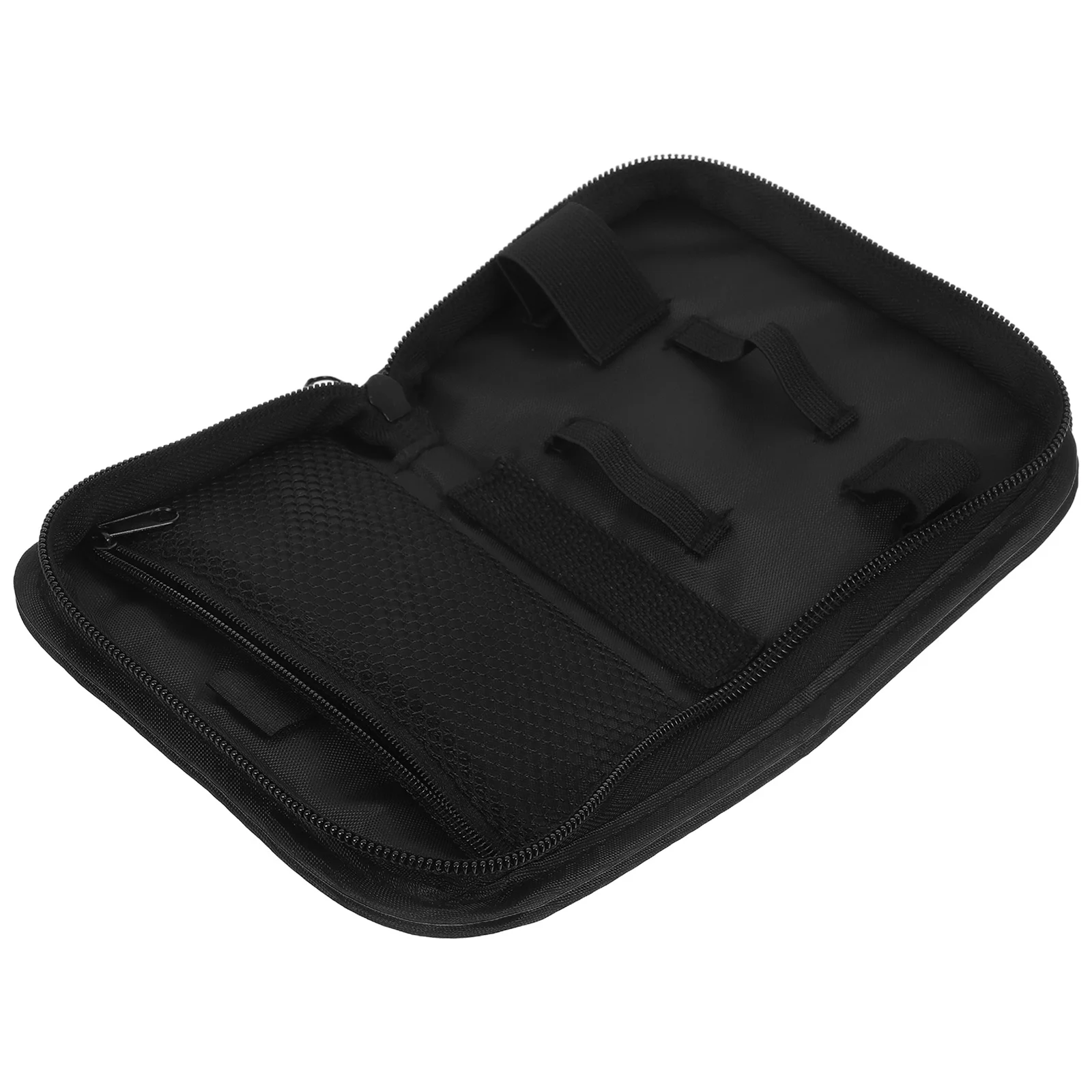 

Glucose Monitor Case Diabetic Travel Bag Black Storage Pouch Organizer Compact Lightweight Shockproof for Blood Testing