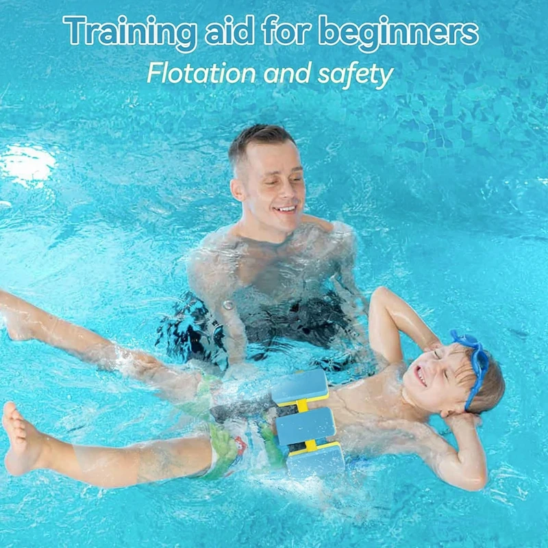 

First Aid Floating Foam Beginner Swim Training Belts Children Water Sports Buoyancy Waistband Adjustable Floats Board Safety