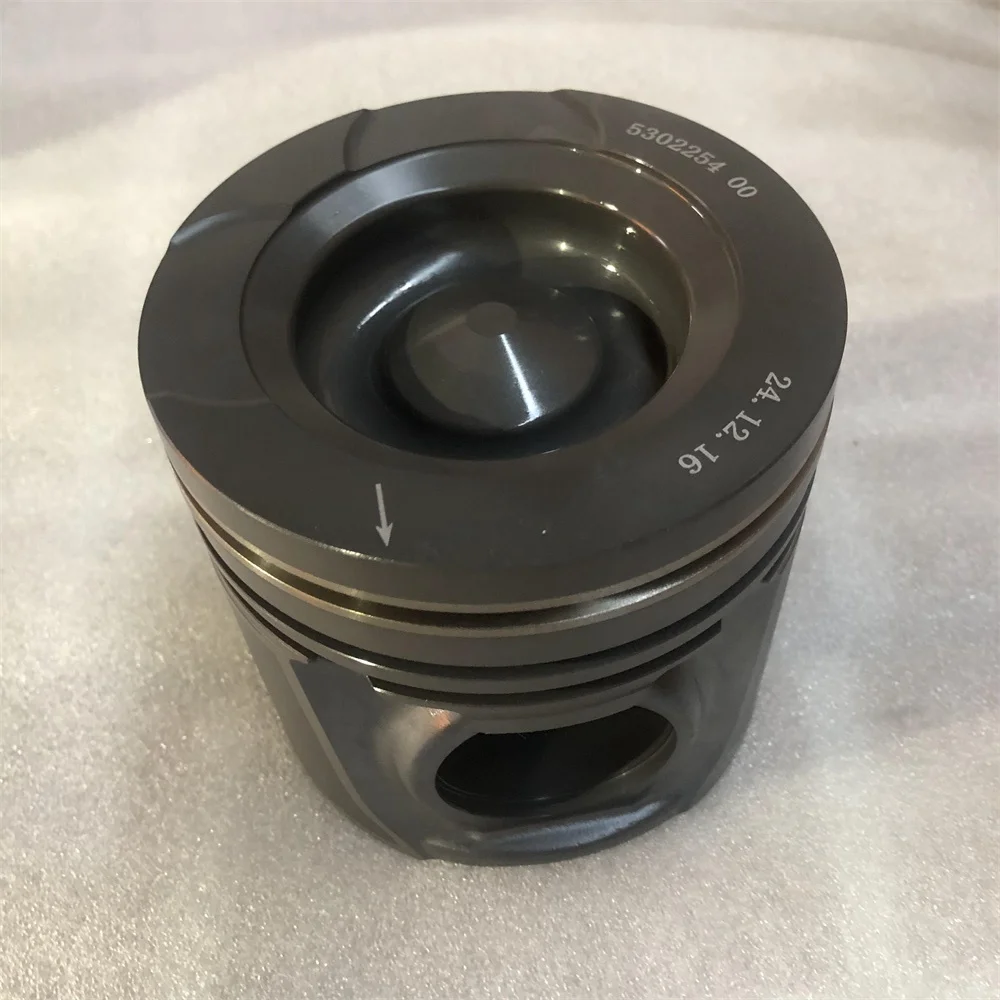 ขายส่งชิ้นส่วนอะไหล่เครื่องยนต์ดีเซล ISL 6L ชุดกระบอกสูบเครื่องยนต์ชุดลูกสูบ 5302254 สําหรับ Cummmins