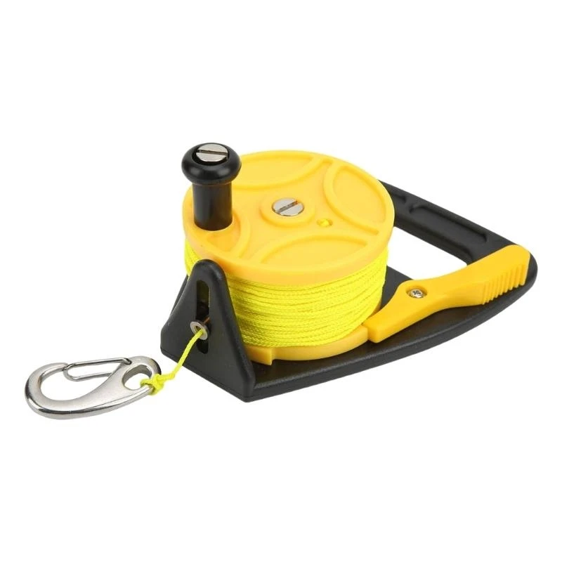 

Катушка для дайвинга с пробками для большого пальца Scubas Ratchets Dives Reel Оборудование для дайвинга для подводного дайвинга/пещерного дрифта