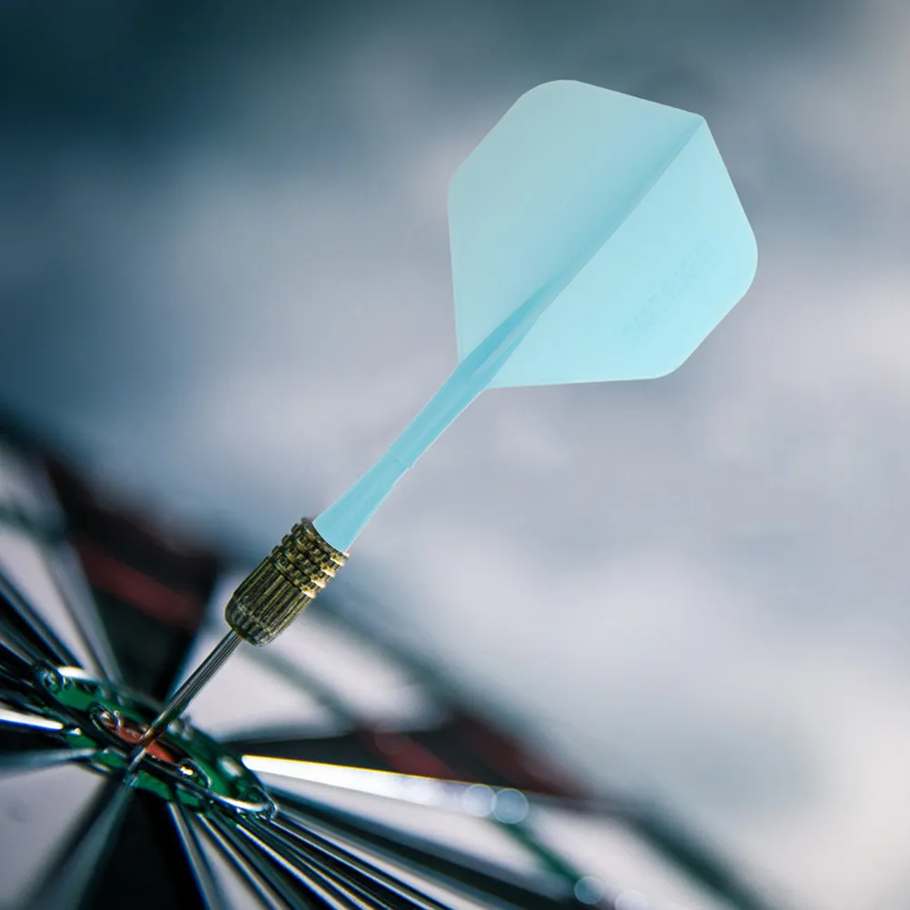 

Набор из 6 сменных легких крыльев для дротиков из полипропилена с гладкими краями для аксессуаров для игры в дротики с мягкими наконечниками