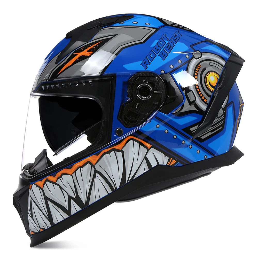 

Full Face Motorcycle Helmet Motocross Racing Motobike Riding HelmetFour Season DOT Approved ECE Men Women Casco De Motocicleta