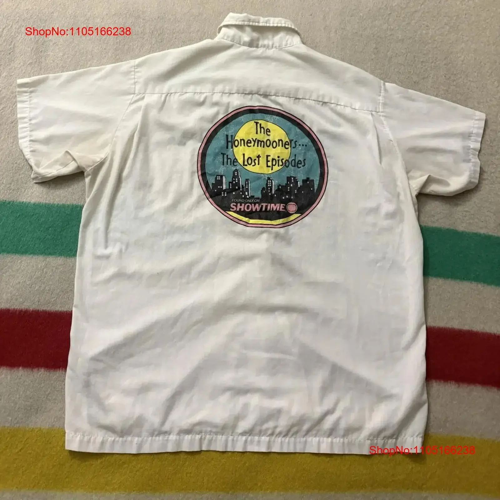 Винтажная футболка Hilton The Honeymooners Lost Episodes Ralph Bowling, большая винтажная стираная уличная одежда, мужская растянутая футболка