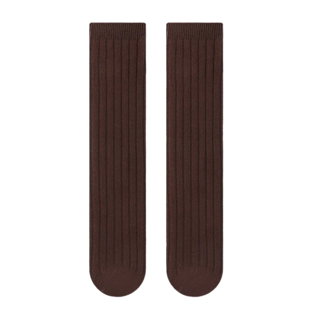 

Новые модные хлопковые детские чулки, однотонные полосатые длинные носки с сердечками для девочек, носки в стиле Лолиты для девочек