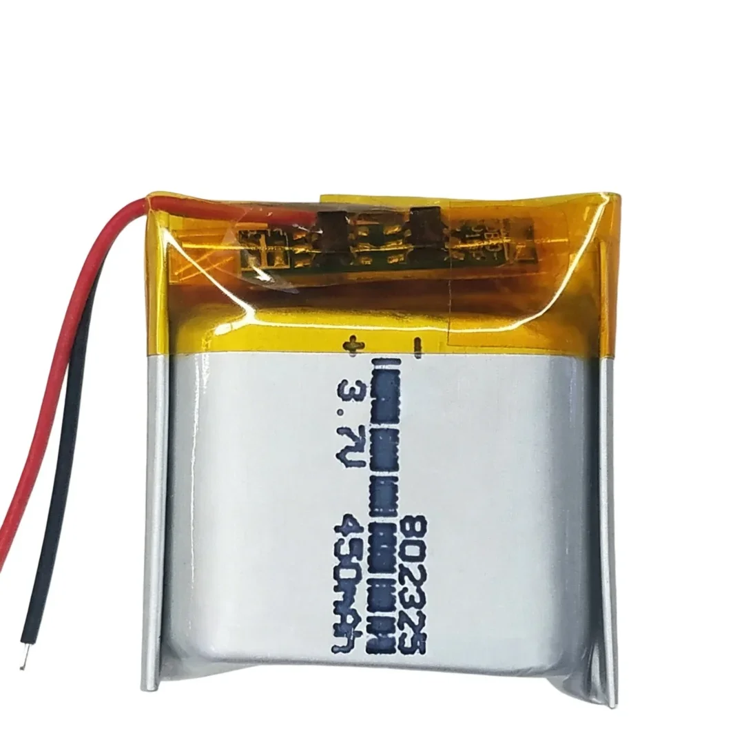 Replacement 802325 3.7V 450mAh Li-Po Battery for Bluetooth Speaker Smart Watch GPS Tracker