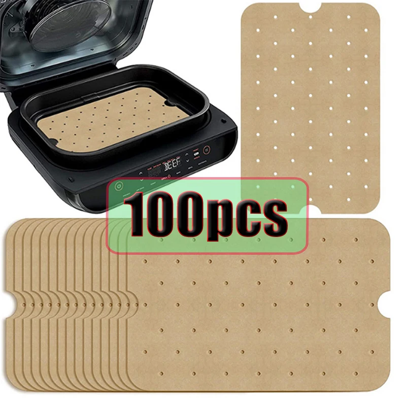 

10/50/100pcs Air fryer Baking Paper Liner Non-Stick Mat Cheesecake Kitchen Baking Tools Disposable Baking Tray for Microwave BBQ