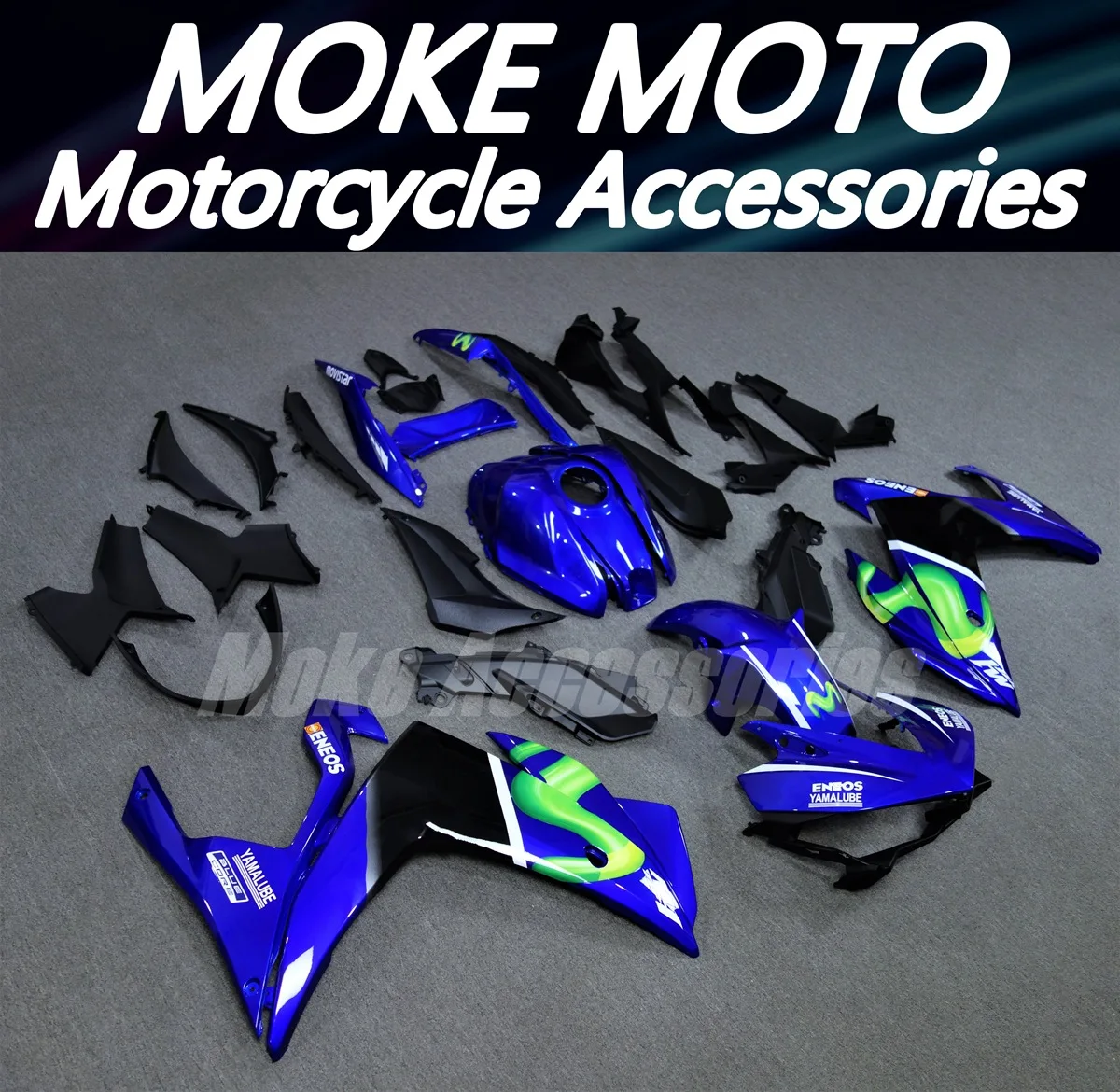 Motorcycle Fairings Kit Fit For R25 R3 2014 2015 2016 2017 2018 Bodywork Set Frame High Quality ABS Injection New MOVISTAR