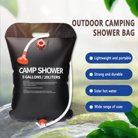 【20L】Outdoor Camping Bathing Bag Self-driving Camping Portable Solar Hot Water Bag Wild Folding Bath Shower Storage Bag