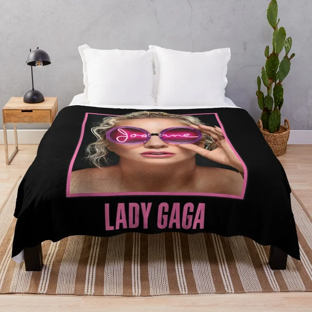 

Lády Gágá Joanne Glasses Throw Blanket Foldable Soft Warm Blanket for Outdoor Use