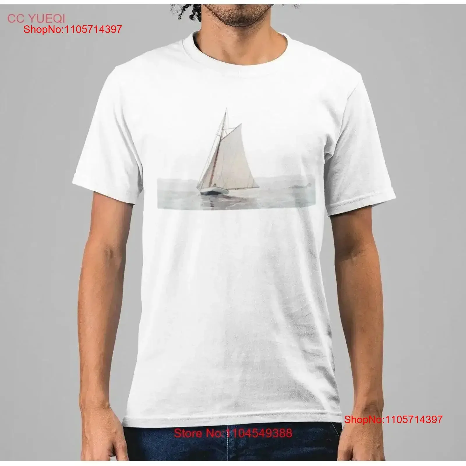 Vintage Yacht T Shirt UNISEX Nautical Sailor Marine Life Seaman Travel Sailboat vintage Washed Versatile Soft Stylish
