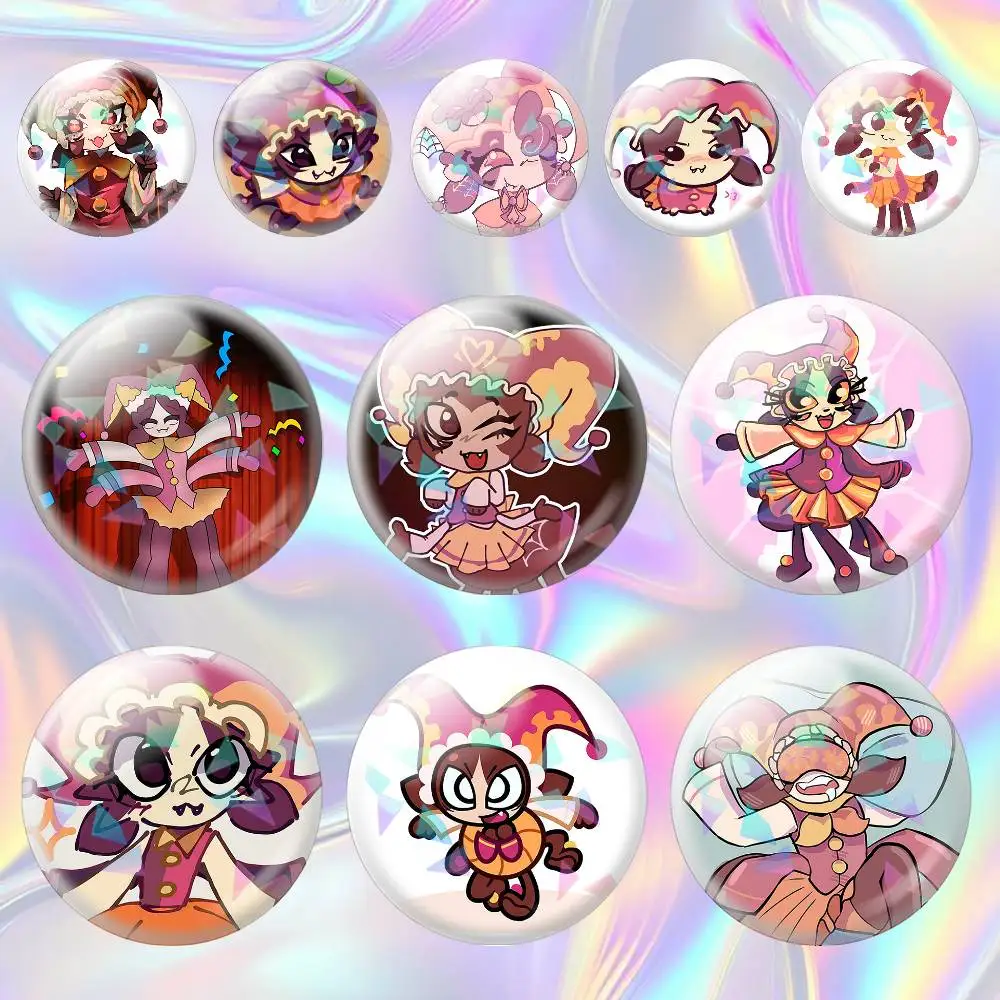 Spinnette Dollys Factory 75mm 44mm 25mm Accessories Toys Badge Brooch Backpack Hat Pins