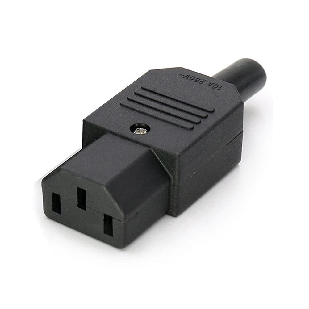 Cold Devices C14 C13 Coupling 250V 10A IEC320 Socket Power Connector Suitable for Personal Chassis Printers and Rice Cookers