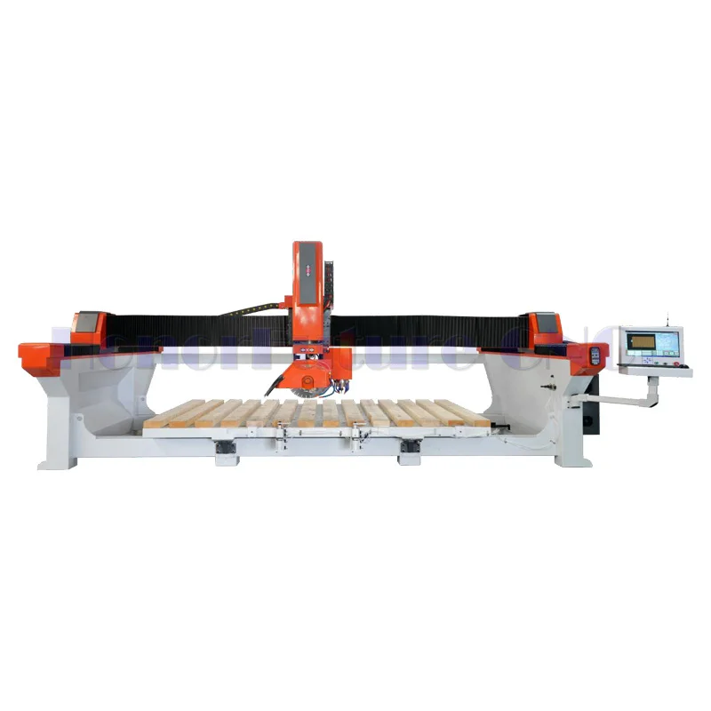 Cnc Bridge Saw Stone Block Saw Cutting Machine Bridge Granite Stone Cutting Machine