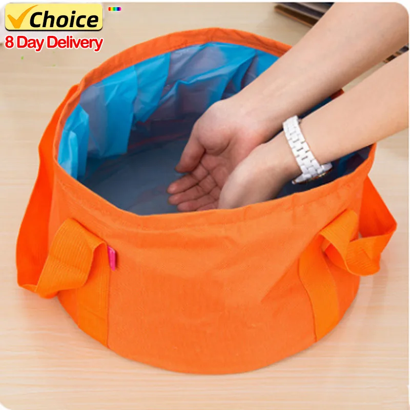 Portable Foldable Birdbath Large Travel Foot Soak Bag Laundry Tub Bucket Birdbath Wash Wash Basin Wash Feet