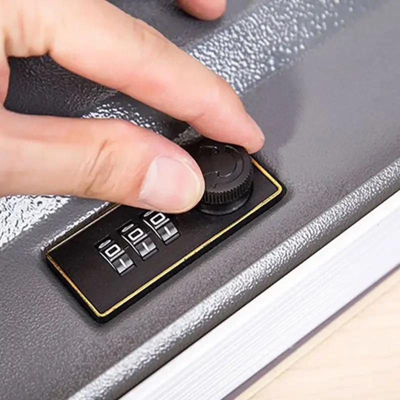 Password Security Safe Lock Money Cash Coin Storage Key Locker Kid Gift Mini Security Dictionary Safe Box Book Money Hide Secret