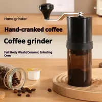 Retro Manual Coffee Grinder for Espresso Foldable Hand Coffee Home Machine Grinder Manual Coffee Bean Office Traveling Camping