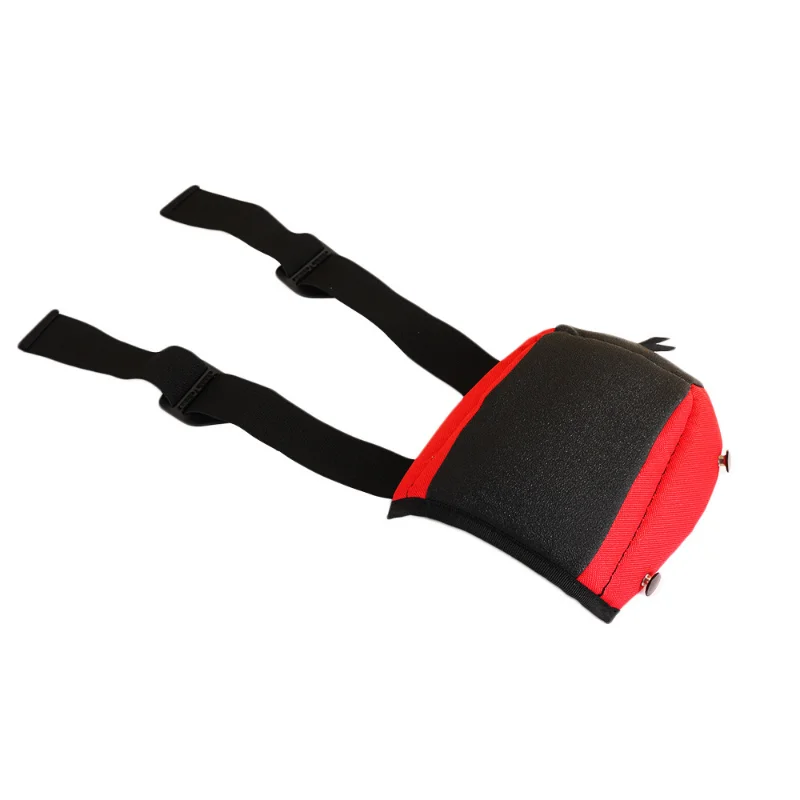 Flooring and Roofing Knee Pads with Foam Padding and No-slip Leather , Strong Double Straps and Adjustable Easy-Fix Clips