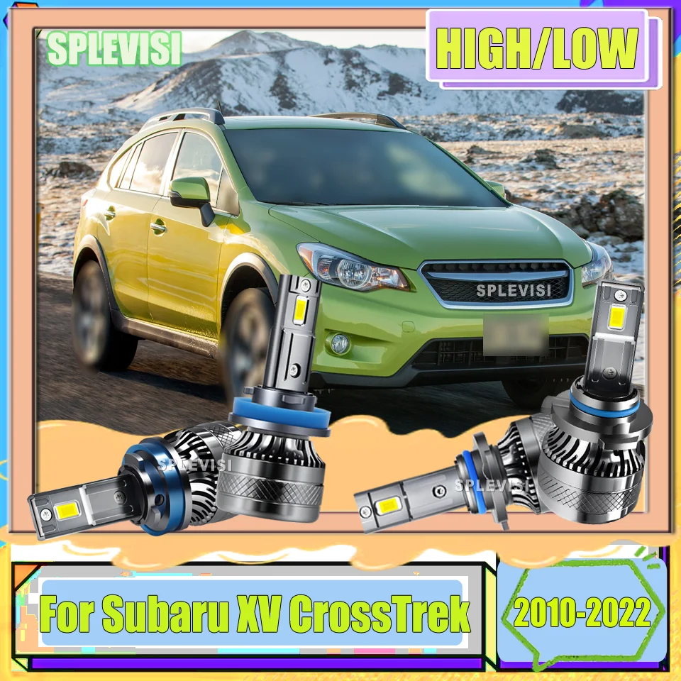 

IP68 LED Car Headlight Bulbs 12V 6000K High Low Beam Lamps For Subaru XV CrossTrek 2010-2022 2011 2012 2013 2014 2015 2016 2017