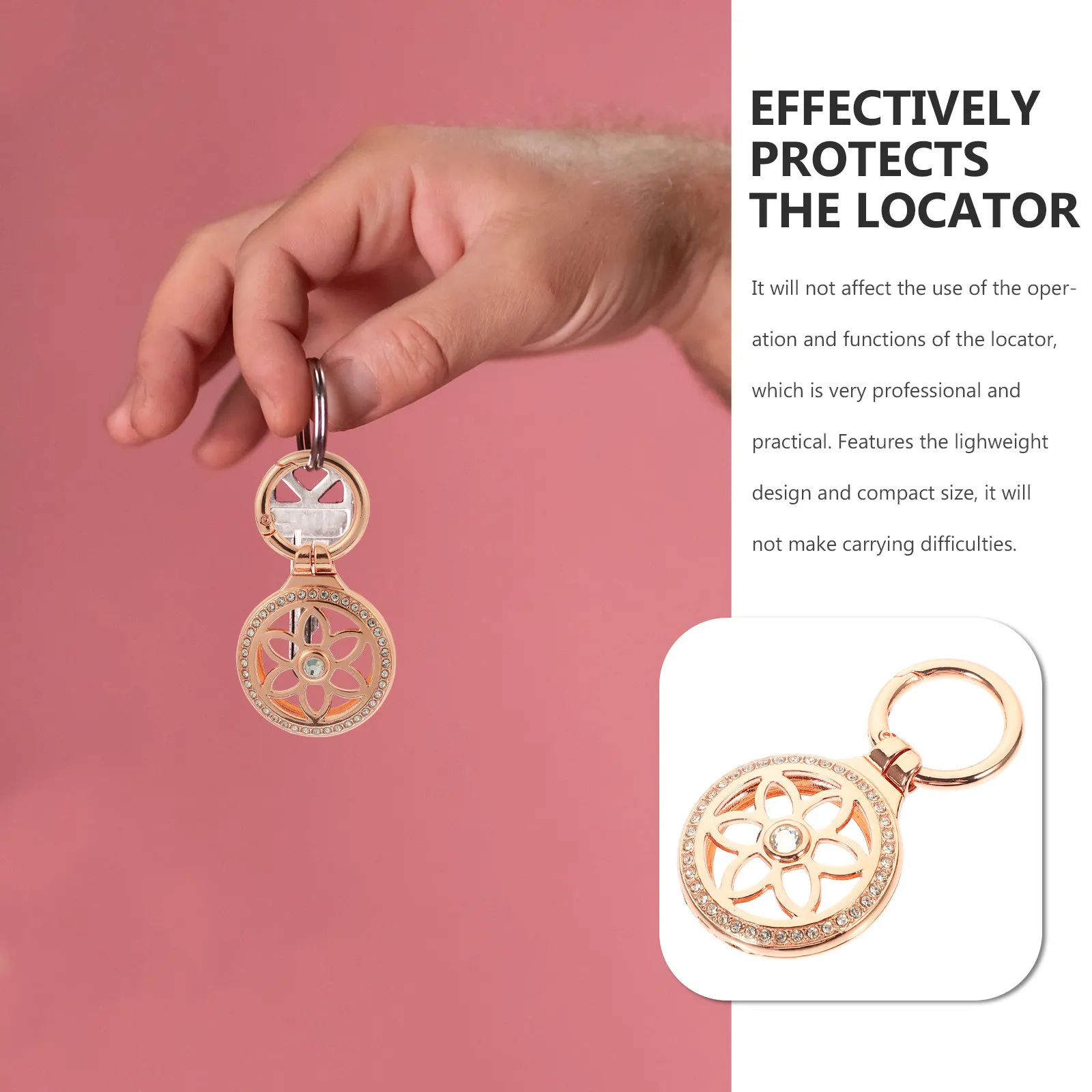 

Прочный защитный чехол, легкий силиконовый чехол с защитой от потери, компактный защитный чехол, чехол-трекер для