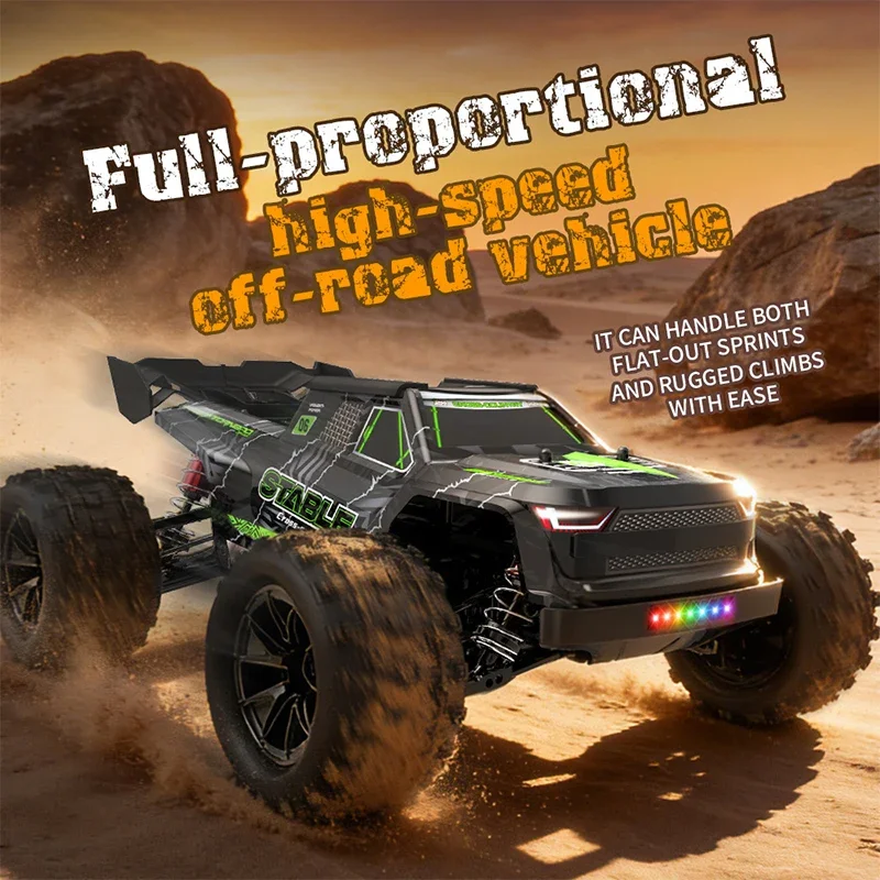 JJRC 1:14 RC Car Ka Tun C8831 2.4G 4WD High Speed Racing With Night Light Off-road Vehicle toys For Kids And Adults Gift