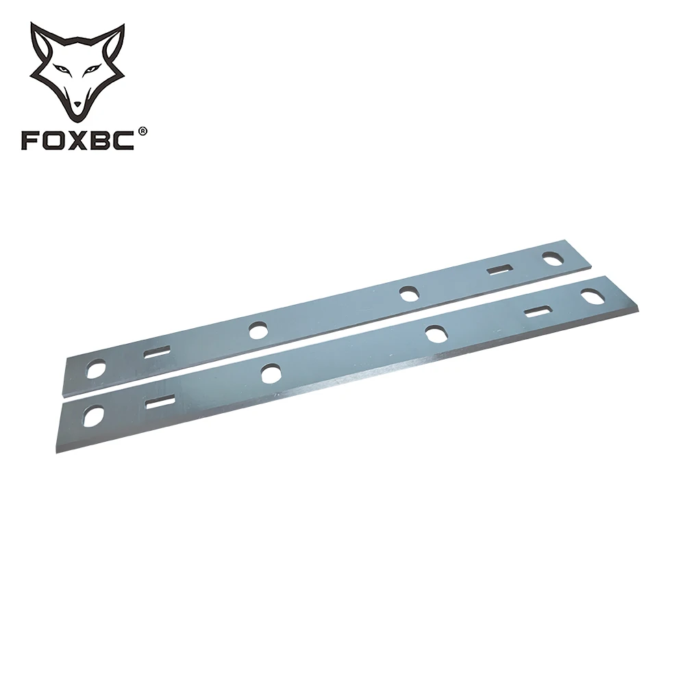 FOXBC 210x2 2x 1,8mm HSS Hobel Klinge für Scheppach RD860, HMS860, HMS850, HT850, HMS2000 und HMS1070, 210mm 2PCS