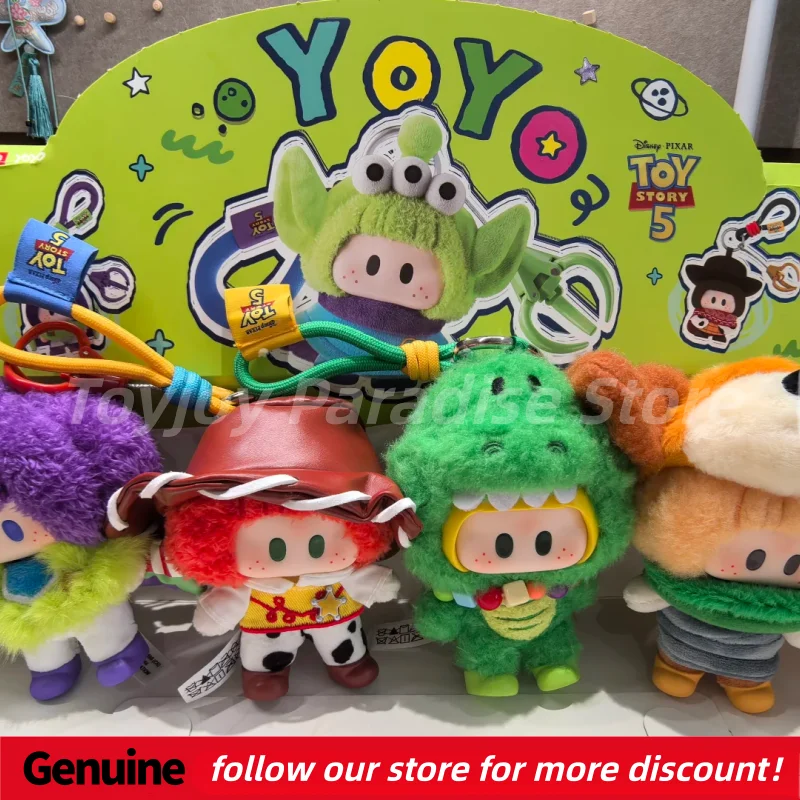 

New Genuine Yoyo Toy Story 5 Vinyl Plush Blind Box Bag Pendant Collectible Figurine Anime Movie Dolls Trendy Toys Birthday Gifts