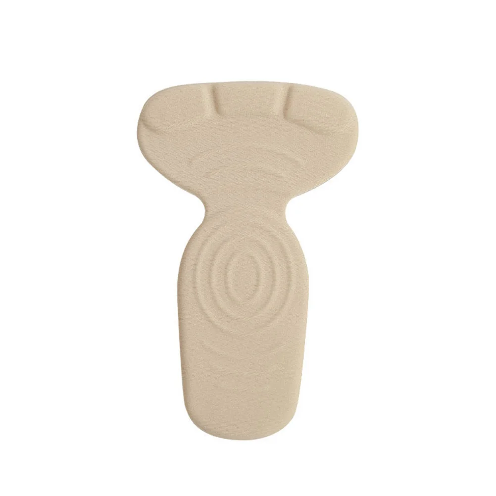 

2pcs Heel Patches Anti-Slip Blister Pads Foot Protectors High Heel Comfort Shoe Inserts Adults Size Black Apricot