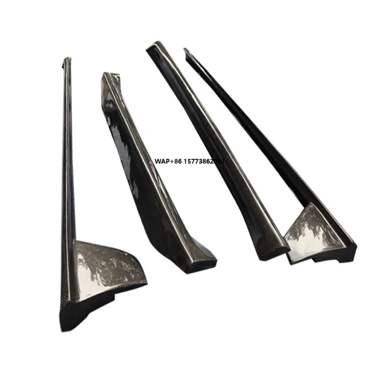 

for 2019-IN 911 992 Taycan Model Carbon Fiber Side Skirts