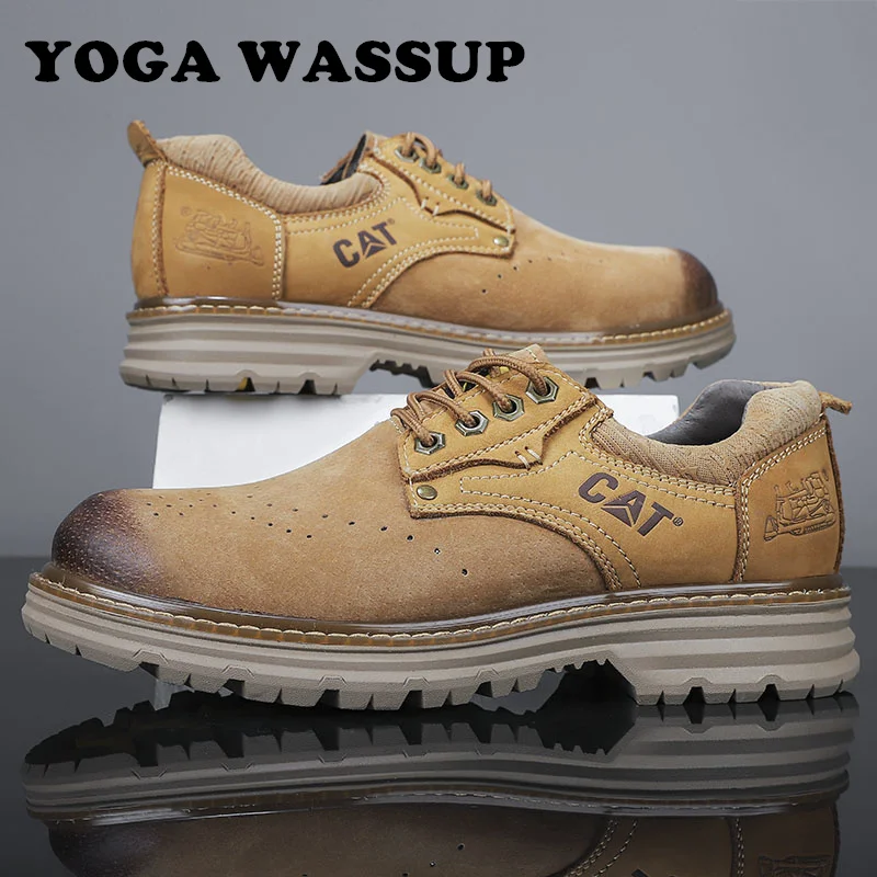 YOGA WASSUP-Men\'s casual leather shoes, outdoor walking sports shoes, work, leisure, 2023 spring/summer new product series