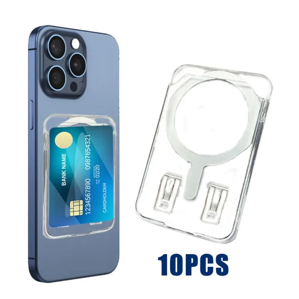 Transparenter Kartenhalter für MagSafe für iPhone 17 16 13 15 14 12 Pro Max Air Plus, Harte PC-Schutzhülle, Kratzfest – Detail 6