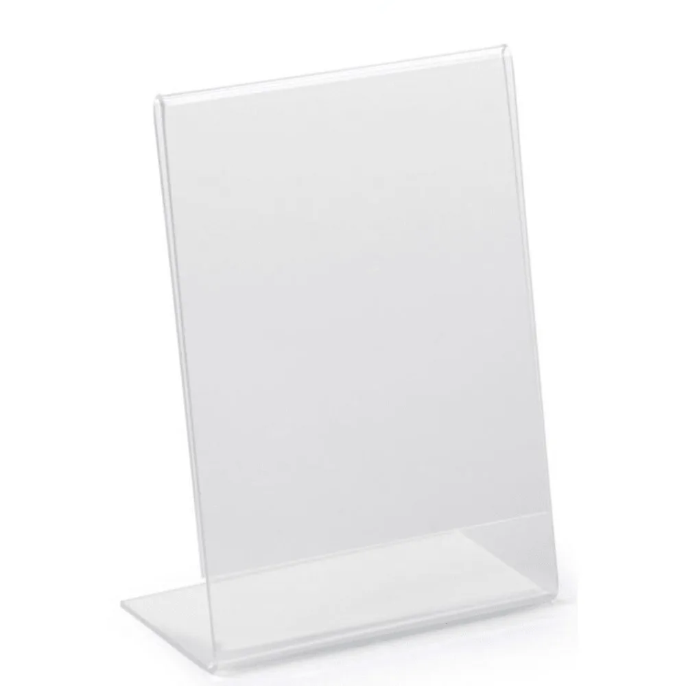 5*10cm Acrylic Sign Holder With Slant Back Design