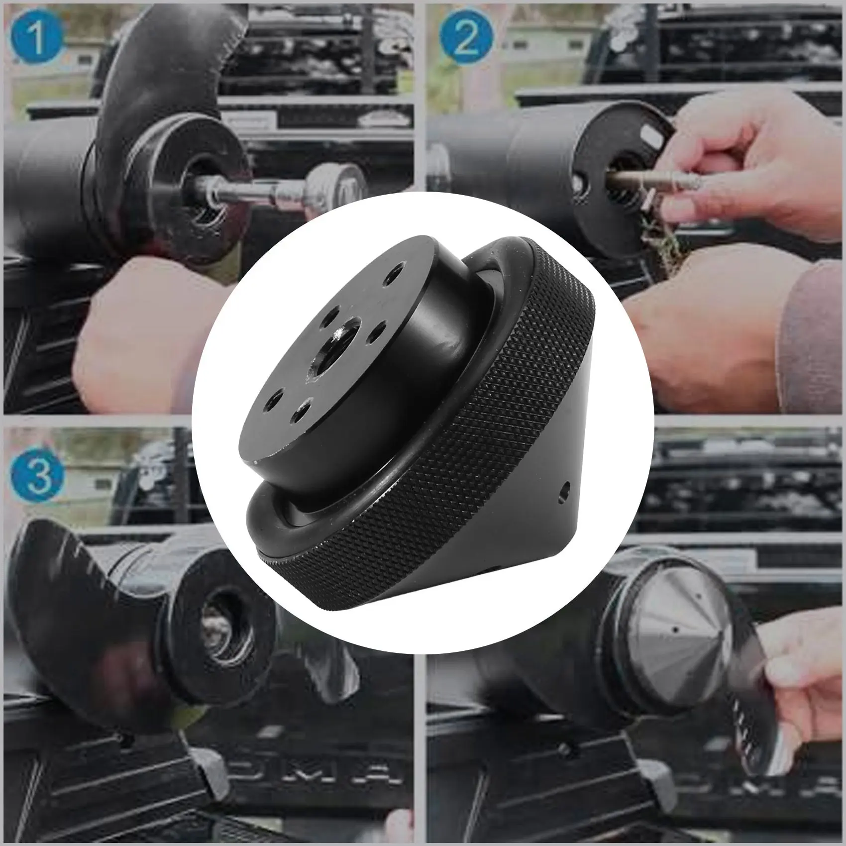 #71W Automotive Parts & Accessories,Eliminator Trolling Motor Prop Nut for MotorGuide X3 X5 XI3 XI5 (Black)