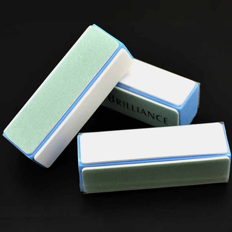 2 قطعة قضيب منظف الساعة 4 جوانب ملفات تلميع شبكية أجزاء ساعة معصم أداة تلميع نظيفة لوحة تلميع