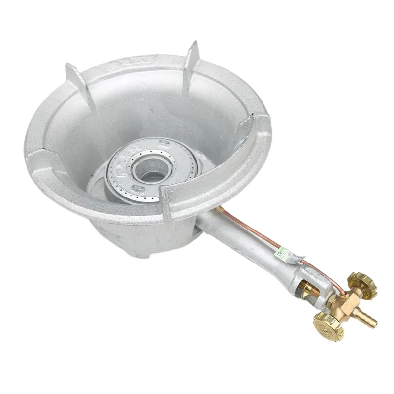 Extinguishing device for high flame stoves, specialized cooking equipment accessories for medium and high pressure stoves