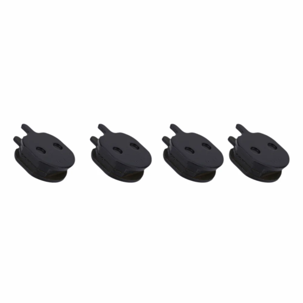 4 pares de pastilhas de freio a disco semi-metálicas pretas, fáceis de instalar, pastilhas de freio de substituição para Hayes Sole MX2/3/4/5 CX5 GX-C GX2