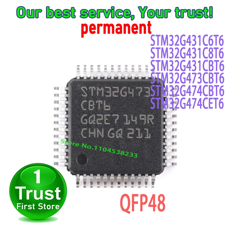 STM32G431C6T6 STM32G431 STM32G431C8T6 STM32G431CBT6 STM32G473CBT6 STM32G473 STM32G474CBT6 STM32G474 STM32G474CET6