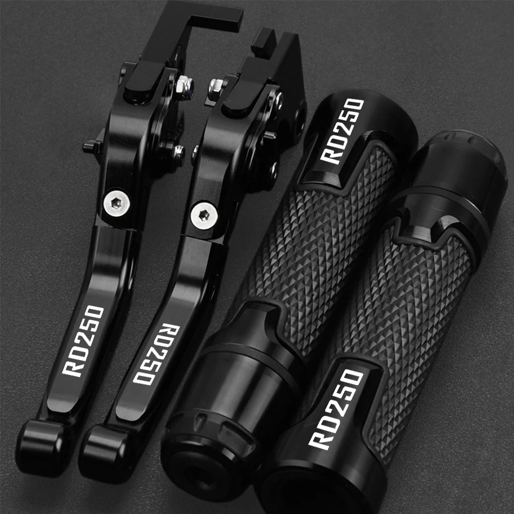 

FOR YAMAHA RD 250 RD250 A B C D F 1974-1979 1978 1977 Motorcycle Brake Clutch Levers Handbrake Handlebar Grip Handle Hand Grips