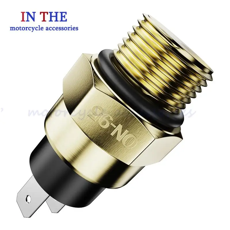 M14 M16 Sensor Suhu Saklar Termostat Suhu Pendingin Radiator Listrik 65-95 ℃   Untuk Aksesoris Motor ATV Quad