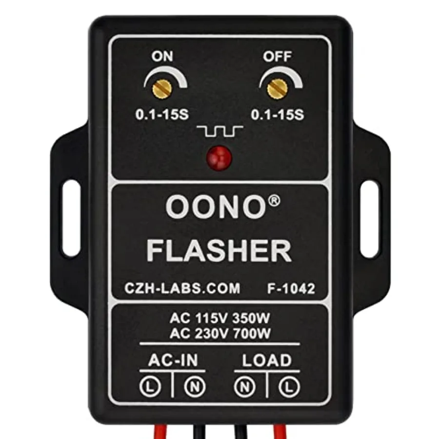 

AC 100-240V 3Amp Blinking Flasher Module