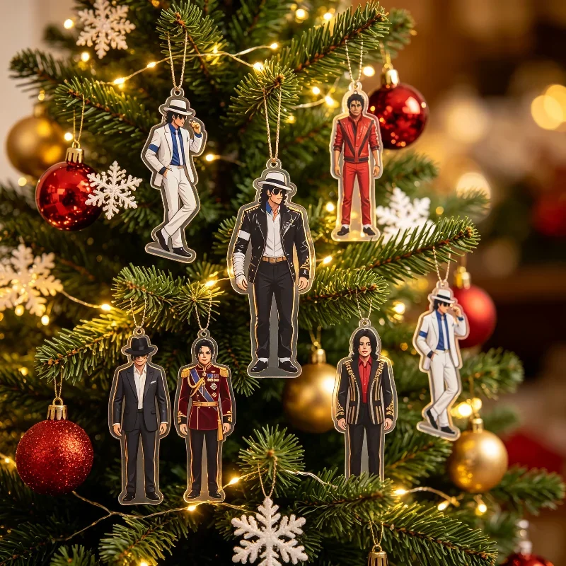 2026 Weihnachts-Adventskalender Michael Jackson Legend 24-Tage-Countdown Mini-Figuren Ornamente Sammlerstück Geschenk für Musikfans – Detail 4