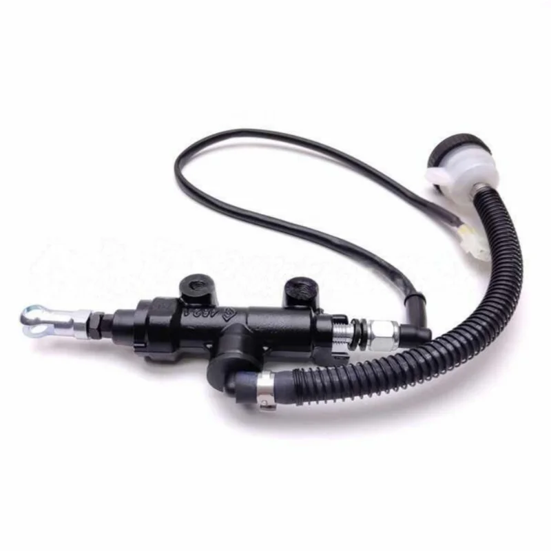 

Motorcycle Rear Brake Master Cylinder Pump For QJMOTORSRK350 SRK400 SRK450 Rear Hydraulic Brake Pump With Brake Light Switch