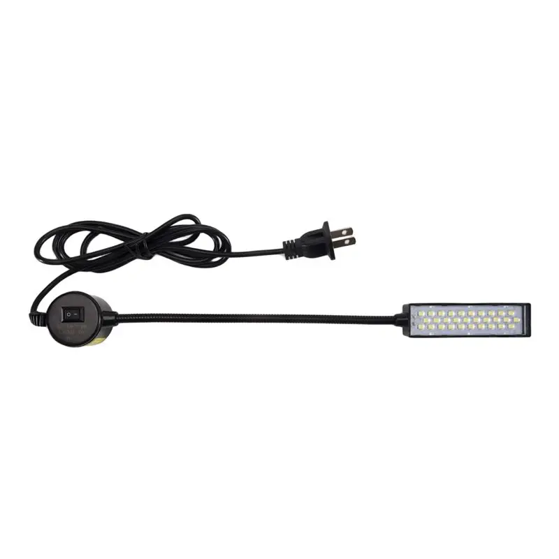 A44I-30 LED Sewing Machine Light Sewing Lighting For Workbench Lathe Drill Press Flexible Gooseneck Work Lamp