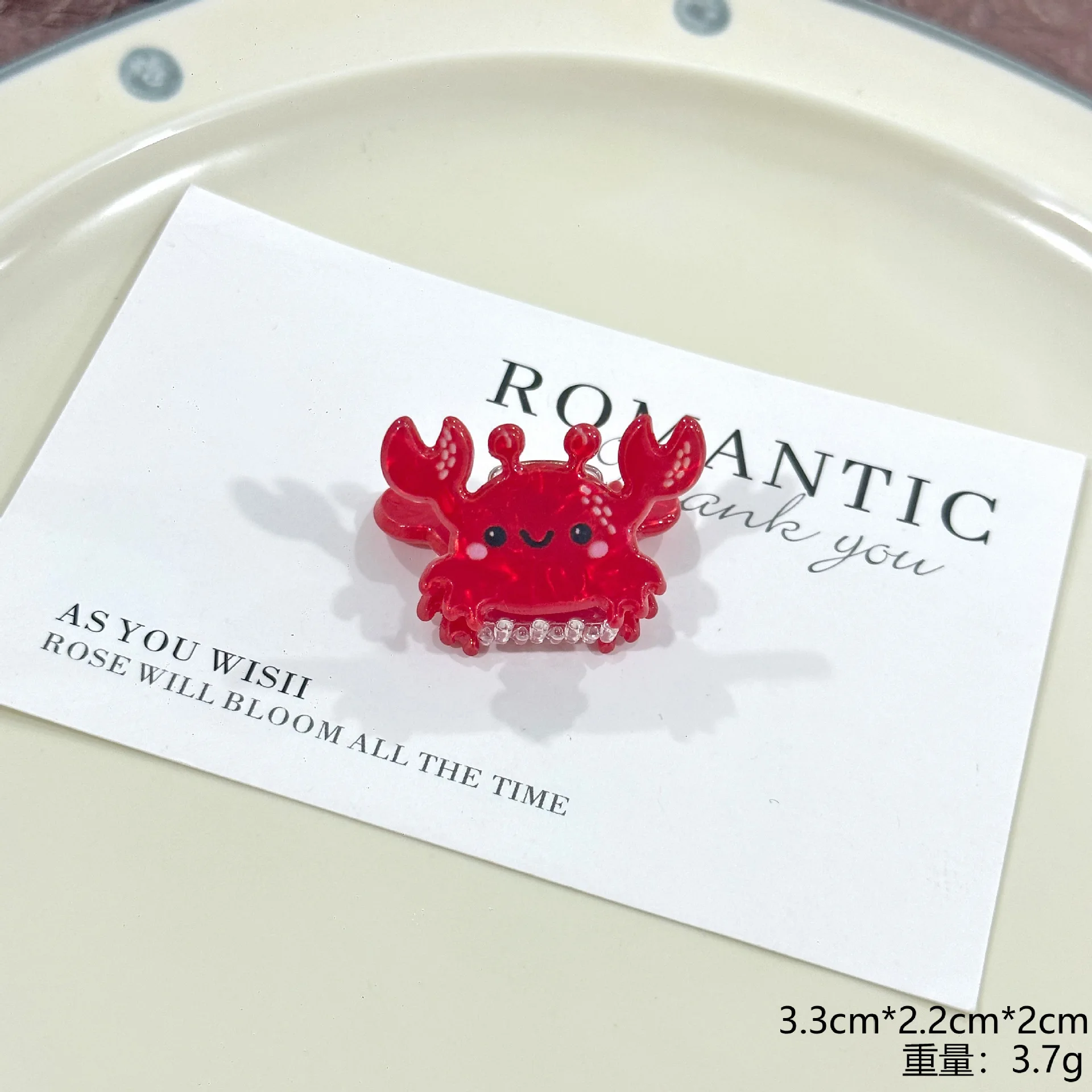 Pinces à cheveux océan petites pinces à pression baleine homard étoile de mer méduse Design enfants pinces à frange latérale