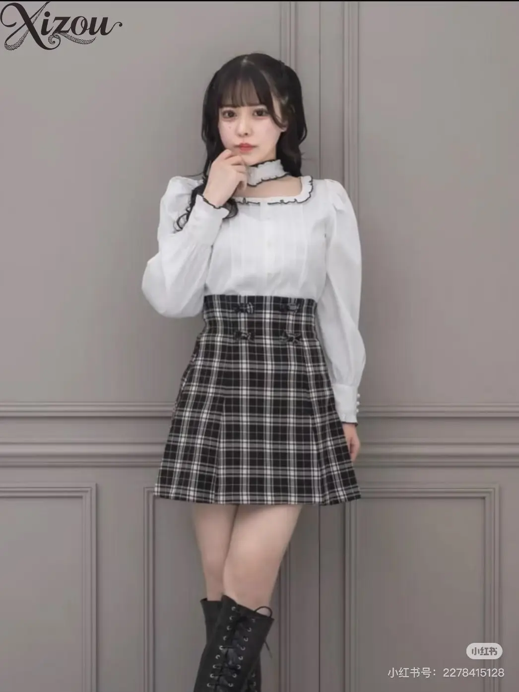 Japanese Preppy High Waist Plaid Pleated Mini Skirts 3D Bowknot A-line Slim Anti-Light JK Uniform Skirt Women 2026 Bow