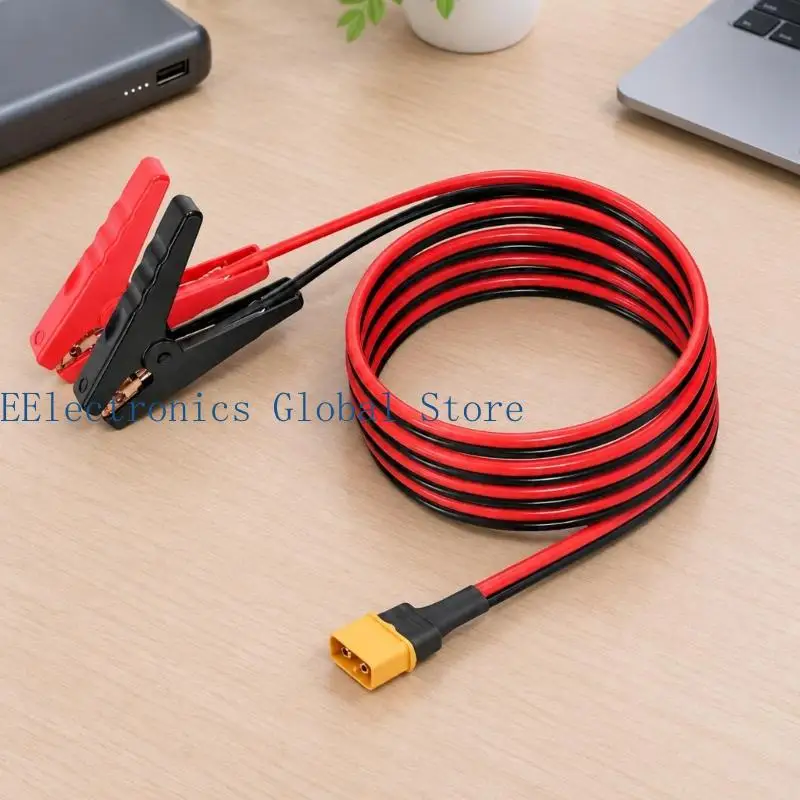 462B XT60M/XT60F Battery Clamp Cable for 1-60 V Charging and Testing Power Tasks